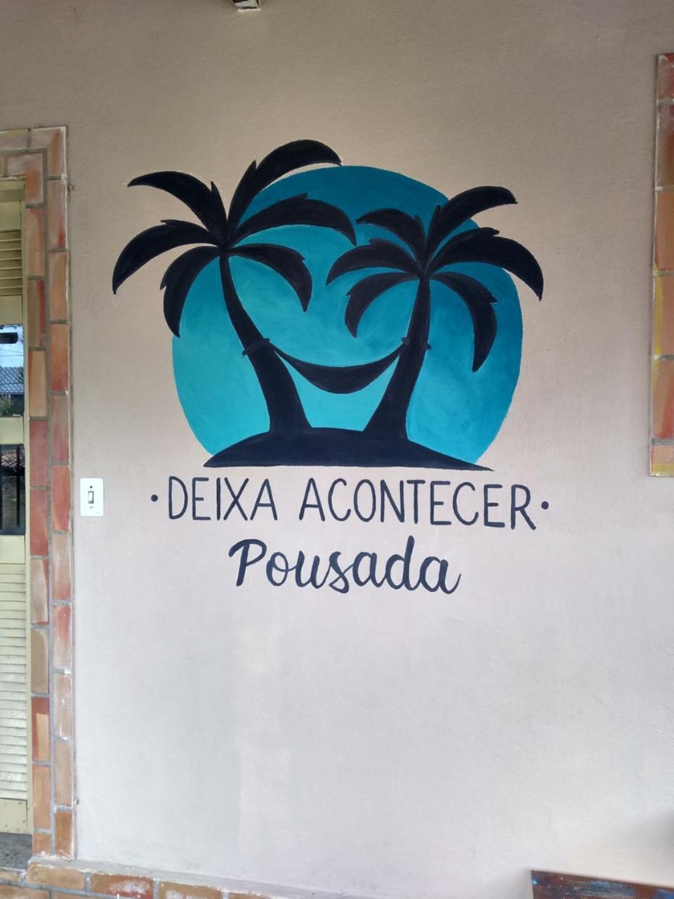 Pousada Deixa Acontecer Arez Exterior foto
